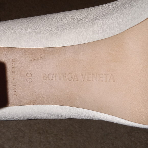 BRAND NEW! size 39/9 Bottega Veneta Ivory Leather Platform Booties - Picture 13 of 15